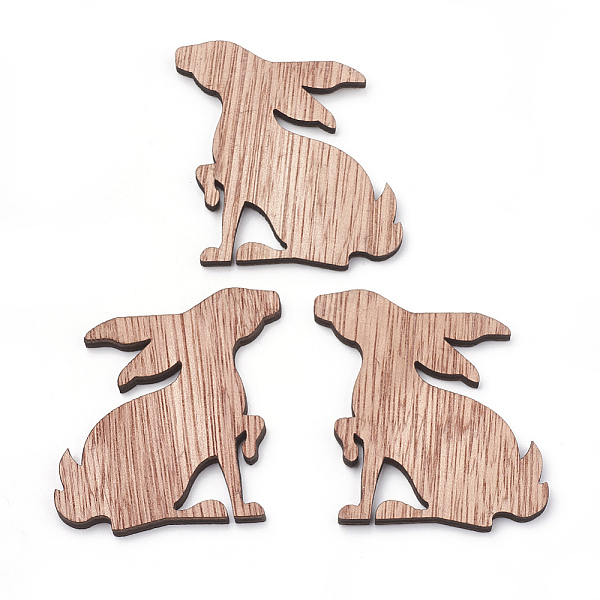

PandaHall Platane Wood Cabochons, Laser Cut Wood Shapes, Animal, Camel, 50x53x3mm Wood Other Animal Brown