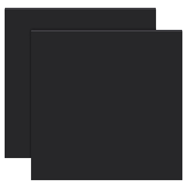 

PandaHall Silicone Mats, Antiskid Placemat, Square, Black, 200x200x2mm Silicone Square Black