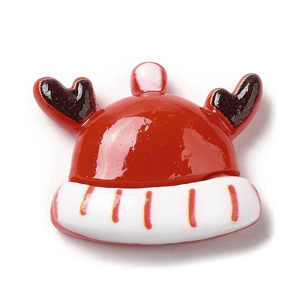 

PandaHall Christmas Theme Opaque Resin Cabochons, for Jewelry Making, Hat, 20x24.5x8mm Resin Hat