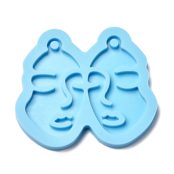 Abstract Face Silicone Molds