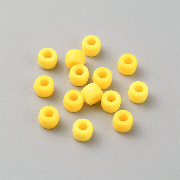 不透明なプラスチックビーズ