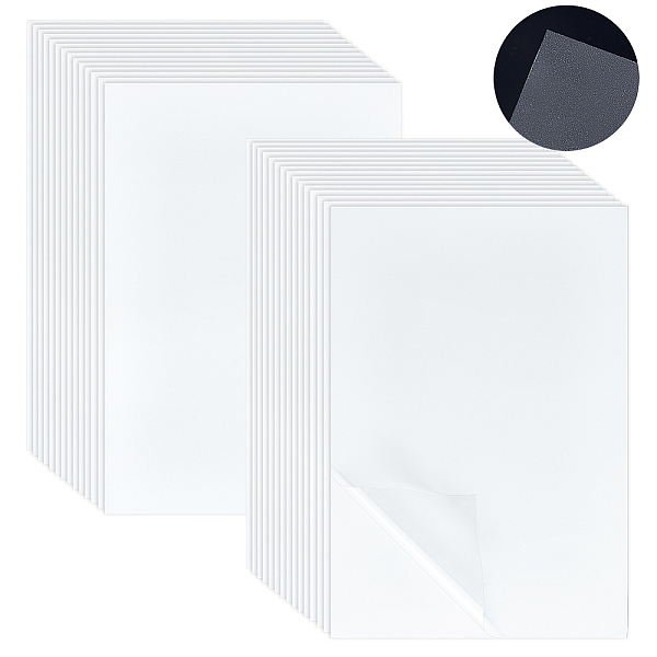 

PandaHall A5 PET Protective Film, Plastic Lamination Sheet, for Photo Frame, Rectangle, White, 215x147x0.3mm, 100 sheets/bag Plastic...