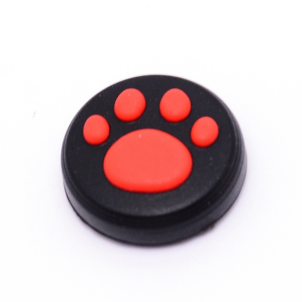 

PandaHall Silicone Replacement Cat Paw Thumb Grip Caps, Thumb Grips Analog Stick Cover, Black, 18x6.5mm, Inner Diameter: 13mm Silicone Flat...