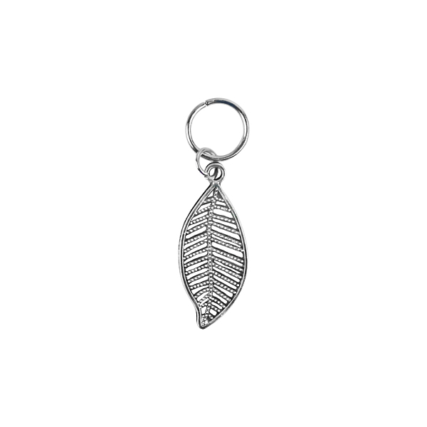 

PandaHall Alloy Dreadlocks Beads, Braiding Hair Pendants Decoration Clips, Leaf Pattern, 40x11mm Alloy Leaf