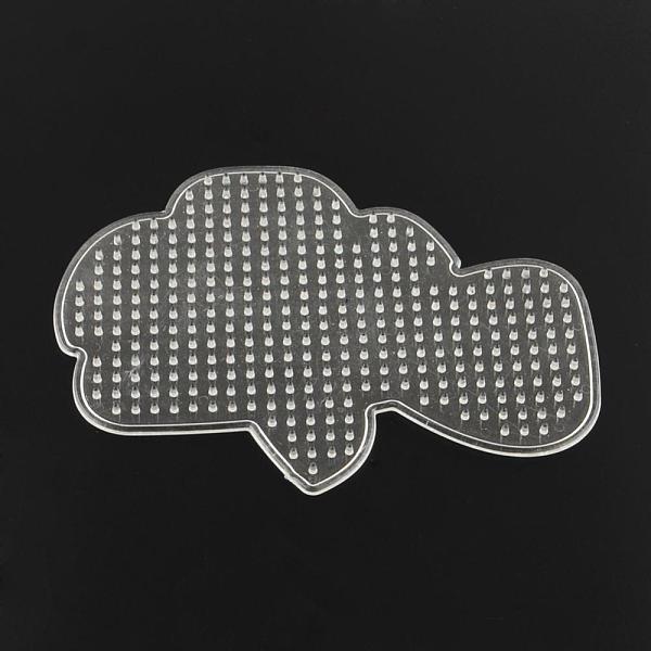 

PandaHall Fish ABC Plastic Pegboards used for 5x5mm DIY Fuse Beads, Clear, 106x143x5mm Plastic Fish Clear