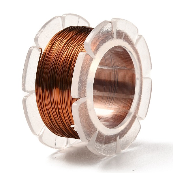 

PandaHall Round Copper Craft Wire, for Jewelry Making, Long-Lasting Plated, Saddle Brown, 24 Gauge, 0.5mm, about 39.37 Feet(12m)/roll....
