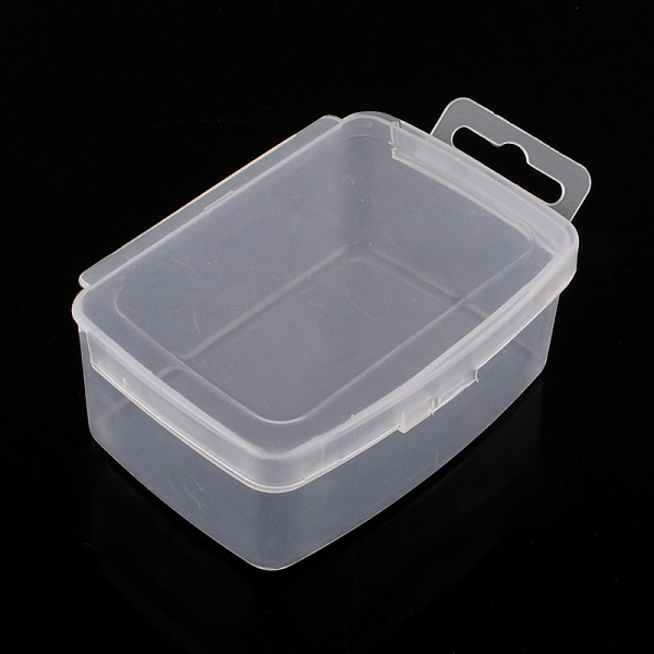 

PandaHall Rectangle Plastic Bead Storage Containers, Clear, 10.5x6.5x3.5cm Plastic Rectangle Clear