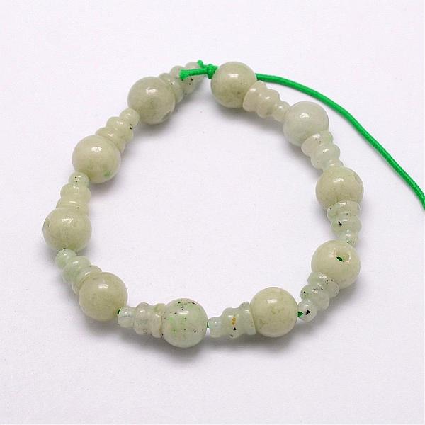

PandaHall Natural Jade 3-Hole Guru Bead Strands, for Buddhist Jewelry Making, T-Drilled Beads, 16.5~18mm, Hole: 2~3mm, 2pcs/set...