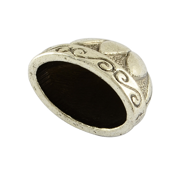 

PandaHall Tibetan Style Alloy Bead Cones, For Tassels Pendant, Cadmium Free & Lead Free, Antique Silver, 13.5x20x12mm, Hole: 2.5mm, about...