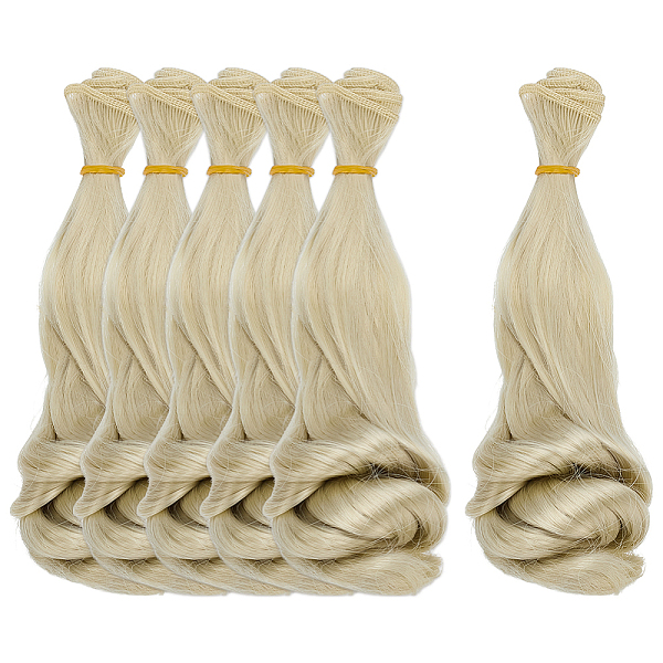 6Pcs Doll Wig Hair