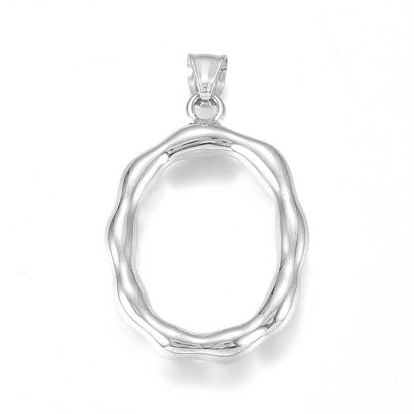 

PandaHall 304 Stainless Steel Pendants, Bamboo Shaped Letter, Stainless Steel Color, Letter.O, 47x32x5.5mm, Hole: 5x8mm 304 Stainless Steel...