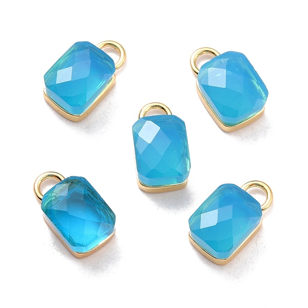 

PandaHall Eco-Friendly Brass with Glass Pendants, Long-Lasting Plated, Lead Free & Cadmium Free & Nickel Free, Real 18K Gold Plated..., Multicolor