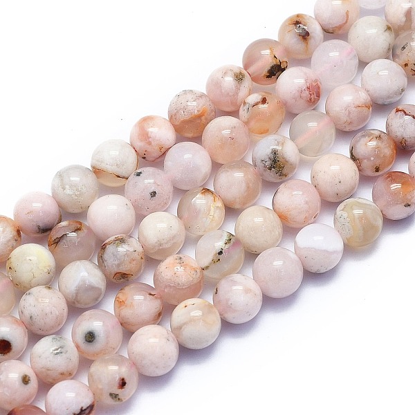 

PandaHall Natural Cherry Blossom Agate Beads Strands, Round, 8~8.5mm, Hole: 0.8mm, about 46pcs/Strand, 15.08 inch(38.3cm) Cherry Blossom...