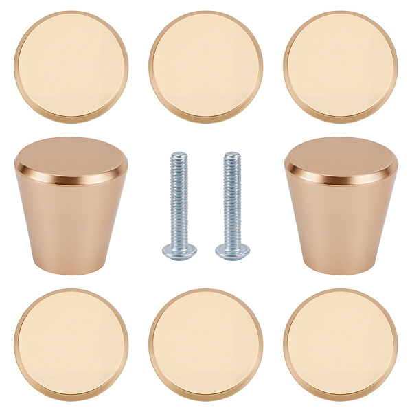 10 Elegant Cone Drawer Pulls in Alloy