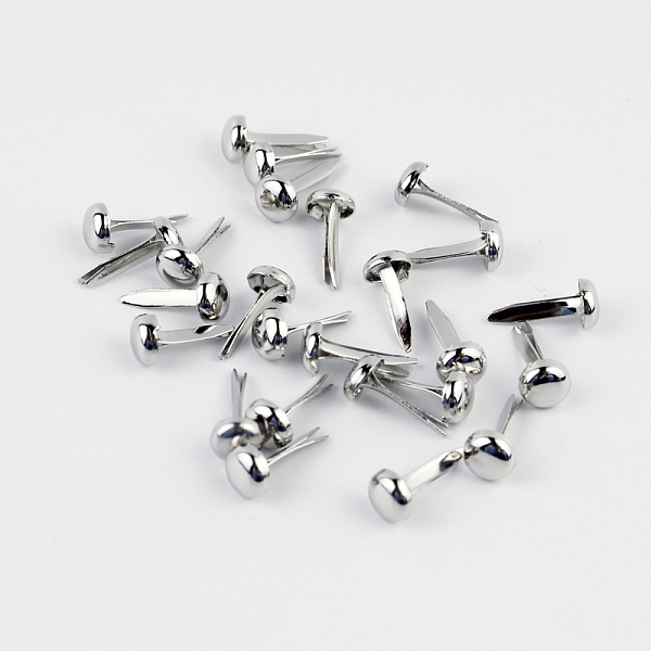 

PandaHall Iron Fasteners Brads, for Scrapbooking, Photo Album, Embellishment Wedding Supplies, Children Puppy Dolls Decoration, Paper Cards...