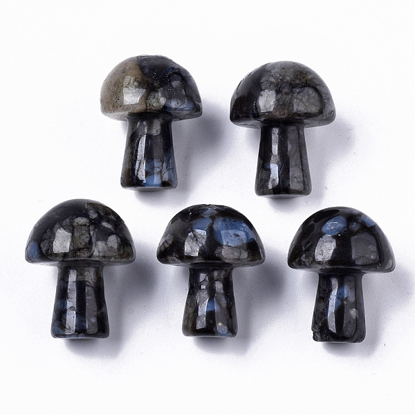 

PandaHall Natural Larvikite GuaSha Stone, Gua Sha Scraping Massage Tool, for SPA Relaxing Meditation Massage, Undyed, Mushroom Shaped...