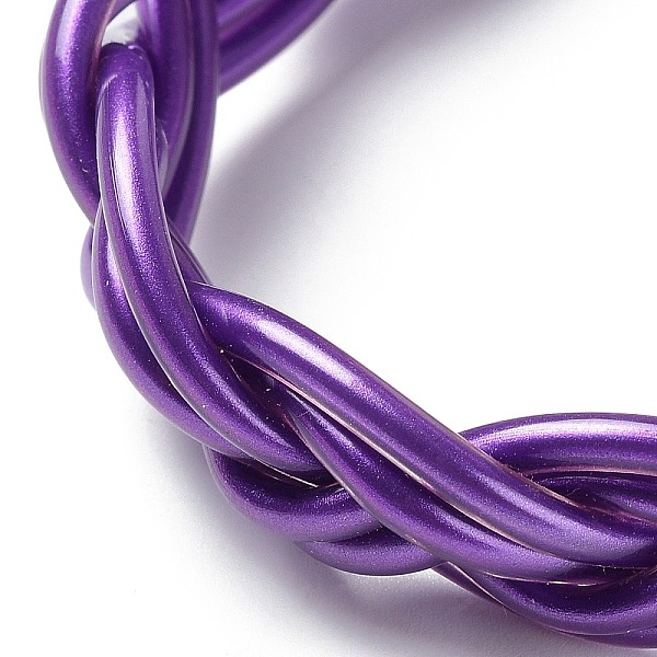 Эластичные браслеты из плетеного пластикового шнура