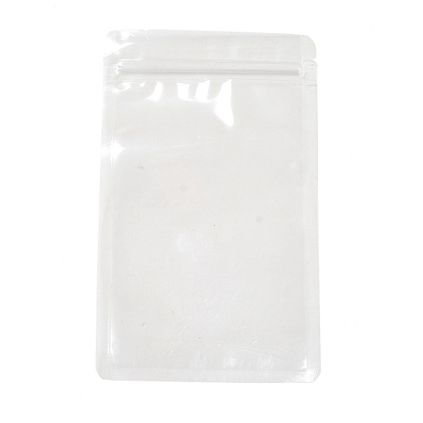 

PandaHall Food grade Transparent PET Plastic Zip Lock Bags, Resealable Bags, Rectangle, Clear, 20x12x0.016cm, Unilateral Thickness: 3.1 Mil...