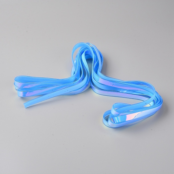 

PandaHall PVC Bag Handles, for Bag Straps Replacement Accessories, Cornflower Blue, 500x1.2x0.25cm Plastic