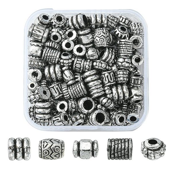 

PandaHall 20G CCB Plastic Beads, for DIY Jewelry Making, Mixed Shapes, Antique Silver, 7~12x6~12x6~12mm, Hole: 1.2~3mm Plastic Mixed Shapes