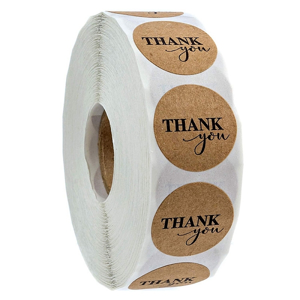 Thank You Stickers Roll
