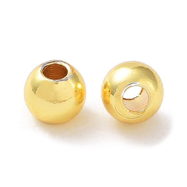 

PandaHall Brass Beads, Long-Lasting Plated, Rondelle, Golden, 4x3.5mm, Hole: 1.5mm Brass Rondelle