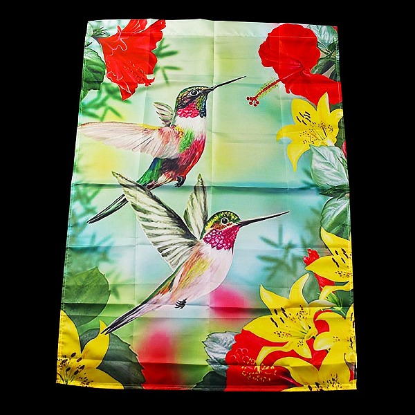 

PandaHall Double Sided Polyester House Flags, for Home Garden Yard Office Decorations, Bird Pattern, 1012x716x1.5mm Polyester Bird