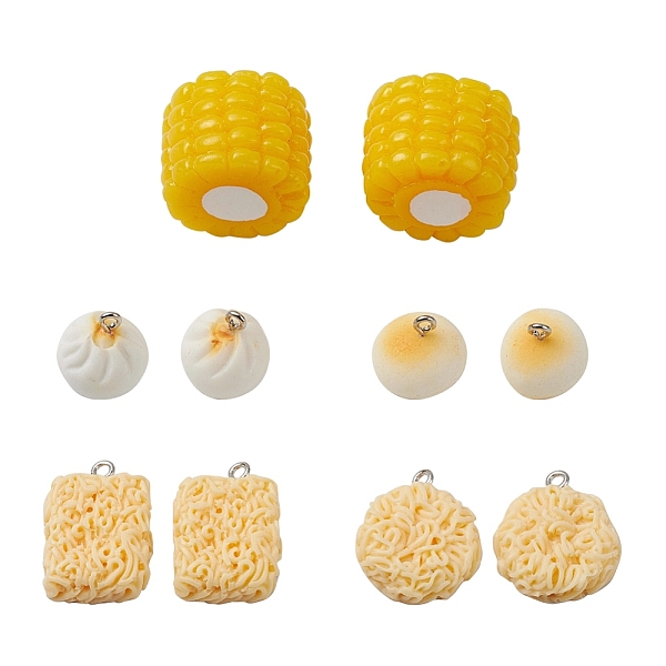 

PandaHall Simulation Food Theme DIY Dangle Earring Making Kit, Including Resin Pendants, Iron Earring Hooks & Jump Rings, Yellow, Pendants...