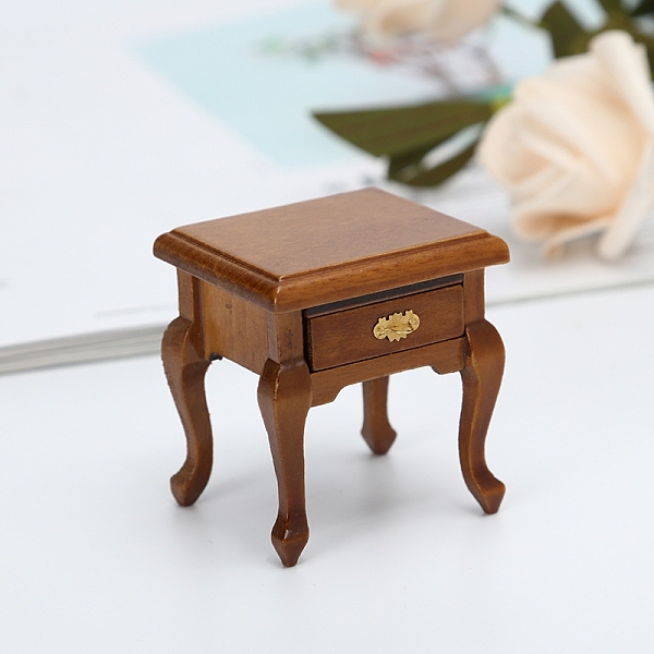 MDF Board Drawer Cabinet  Miniature Ornaments