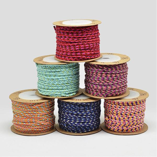 

PandaHall Nylon Thread, Mixed Color, 2mm, about 20yards/roll Nylon Multicolor