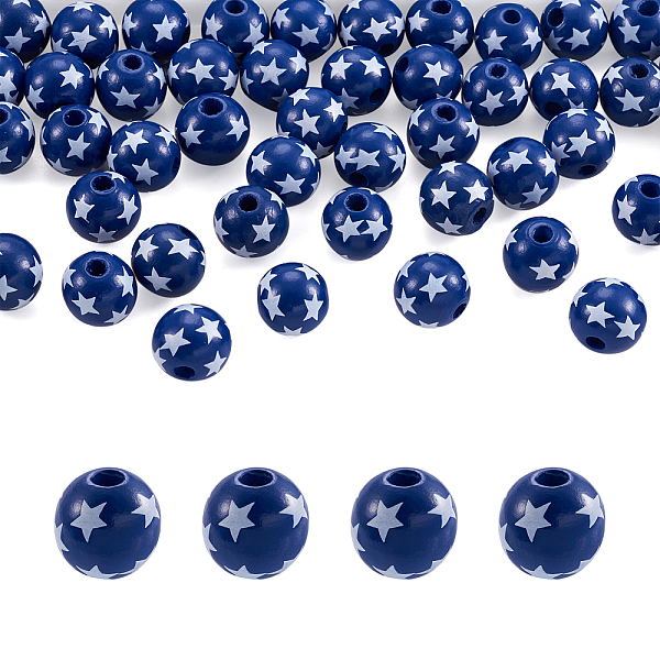 Natural Wooden Beads - image