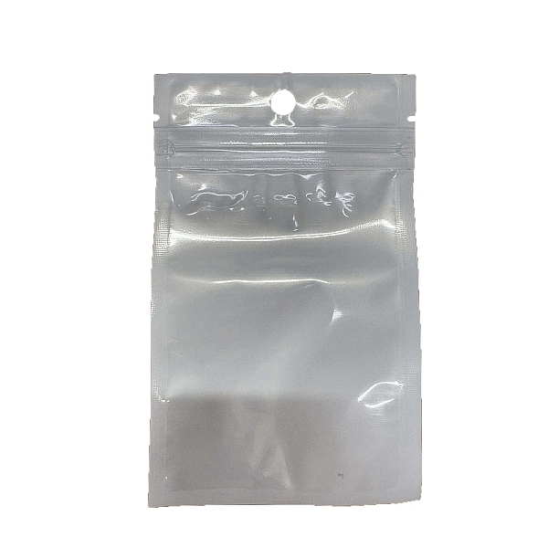 長方形のプラスチック製ジップトップバッグ