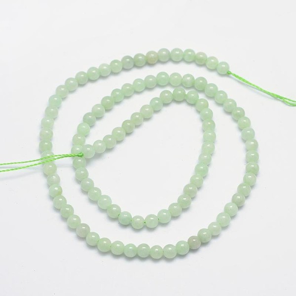 Natürliche Jadeite Perle Stränge