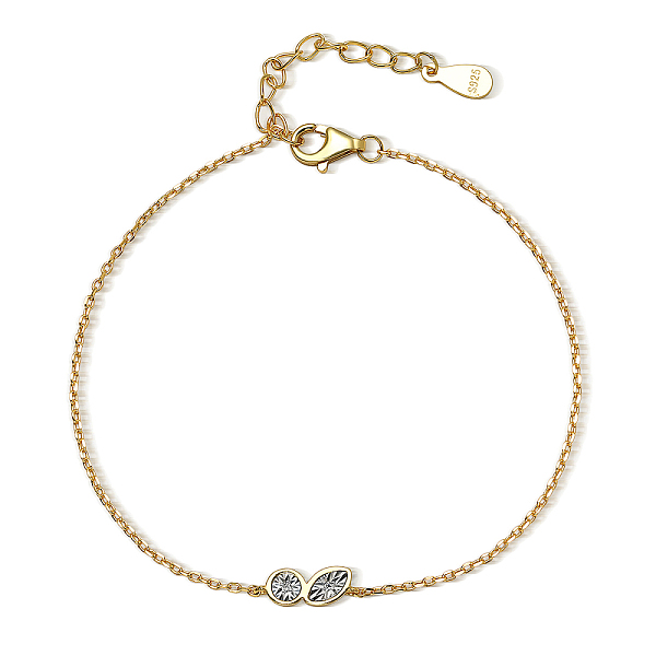 

PandaHall Simple Geometric Teardrop Bracelets, 925 Sterling Silver Bracelets for Women, Fashionable and Unique Sterling Silver Teardrop