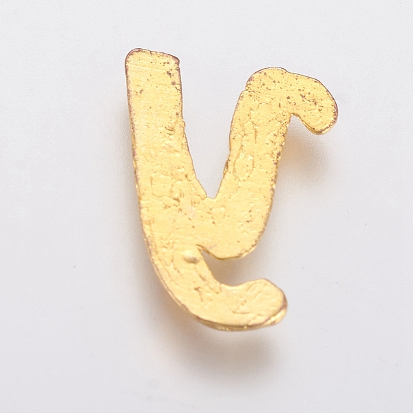 

PandaHall Alloy Cabochons, Letter, Golden, Letter.Y, Y: 11x8x1mm Alloy Letter Y