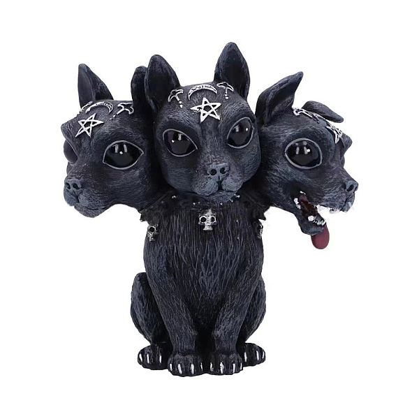

PandaHall Resin Figurine Ornament, for Halloween Party Home Desk Decoration, Dog, 60x50~55x105~110mm Resin Dog Black