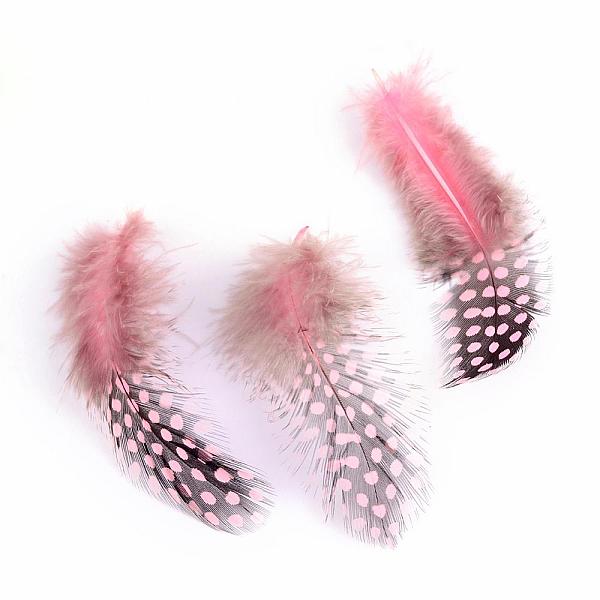 

PandaHall Chicken Feather Costume Accessories, Dyed, Pink, 65~135x25~45mm Feather Feather Pink