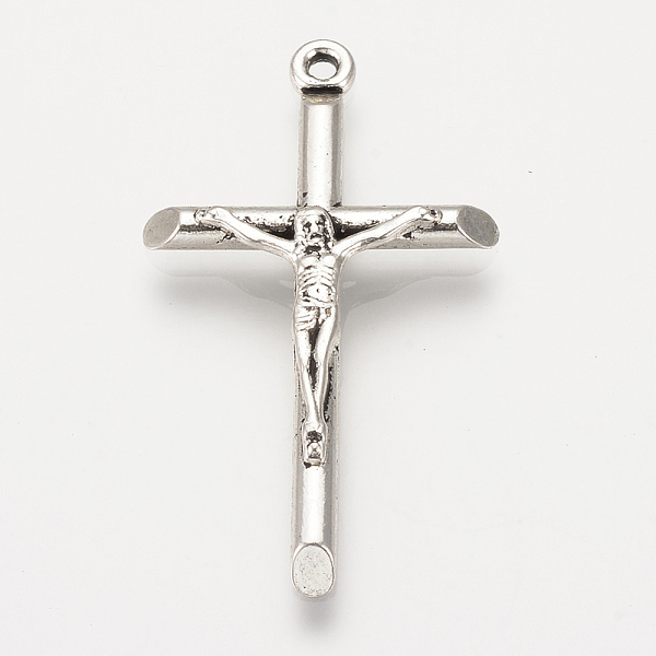 

PandaHall Tibetan Style Alloy Pendants, For Easter, Crucifix Cross, Cadmium Free & Nickel Free & Lead Free, Antique Silver, 41x23.5x3.5mm...