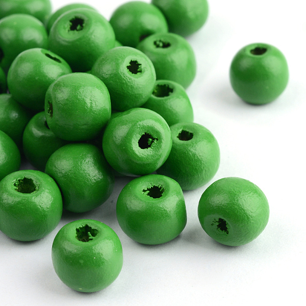 Natural Wood Beads - image