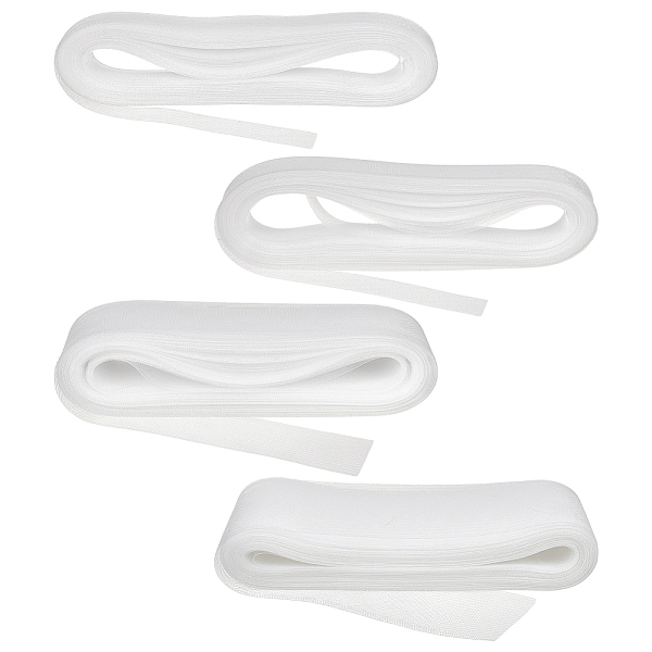 4 rouleau de 4 styles de filet en fibre de résine pour accessoires de vêtements
