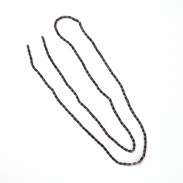 

PandaHall Glass Quartz Faceted Beads Strands, Rectangle, Purple, 6.5x3mm, Hole: 1mm, about 80pcs/strand, 216.54''(550cm) Glass Rectangle...