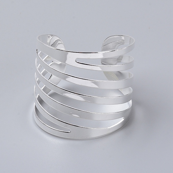 

PandaHall Alloy Napkin Rings, Napkin Holder Adornment, Restaurant Daily Accessiroes, Round, Hollow, Platinum, 4x4.3x4cm Alloy Round