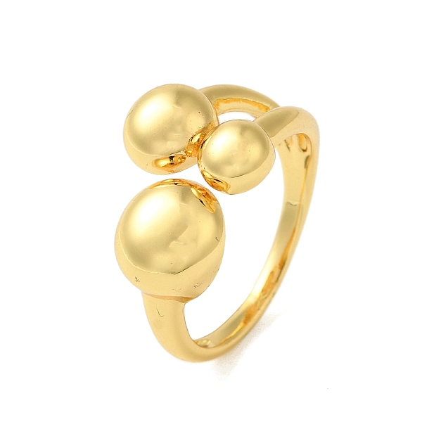 Brass Open Cuff Rin… - image