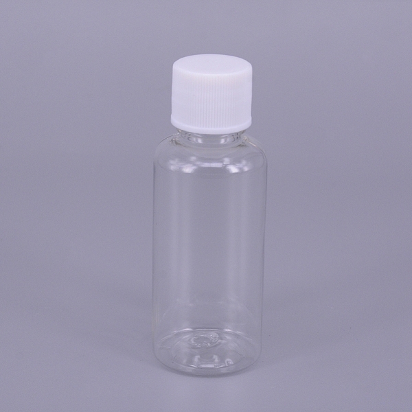 30 Ml Plastikglas Mit Weißer Schraubkappe