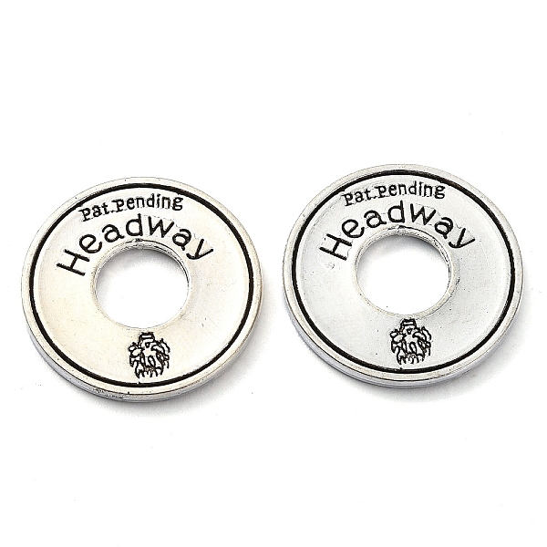 

PandaHall Tibetan Style Alloy Pendant, Lead Free & Cadmium Free, Flat Round with Word, Antique Silver, 22x2mm, Hole: 8mm, 310pcs/1000g Alloy...