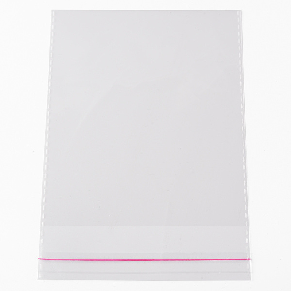 

PandaHall Rectangle OPP Cellophane Bags, Clear, 17.5x12x0.02cm, Inner Measure: 14.5x12cm OPP Cellophane Clear