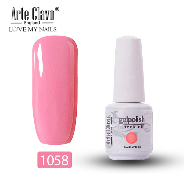 

PandaHall 8ml Special Nail Gel, for Nail Art Stamping Print, Varnish Manicure Starter Kit, Pink, Bottle: 25x66mm Resin Pink
