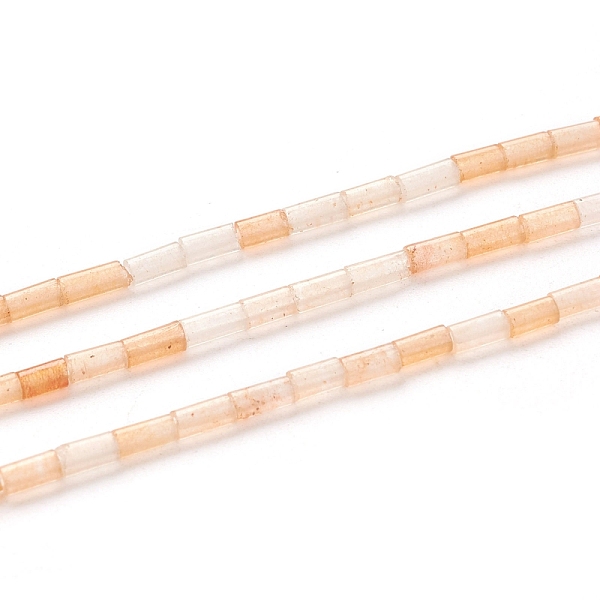 

PandaHall Natural Red Aventurine Beads Strands, Column, 4~5x2.2mm, Hole: 0.8mm, about 85~99pcs/Strand, 15.75 inch(40cm) Red Aventurine...
