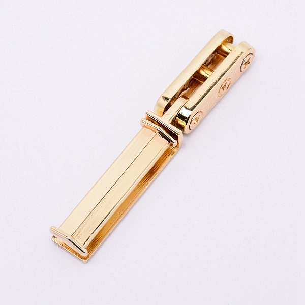 

PandaHall Zinc Alloy Bag Handles, for Bag Straps Replacement Accessories, Cadmium Free & Lead Free, Light Gold, 71.5x11x8.5mm Alloy