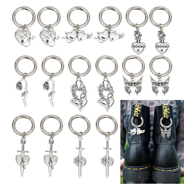 16Pcs 8 Style Gothi… - image